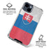 Slovakia Flag Distressed iPhone 15 Clear Case